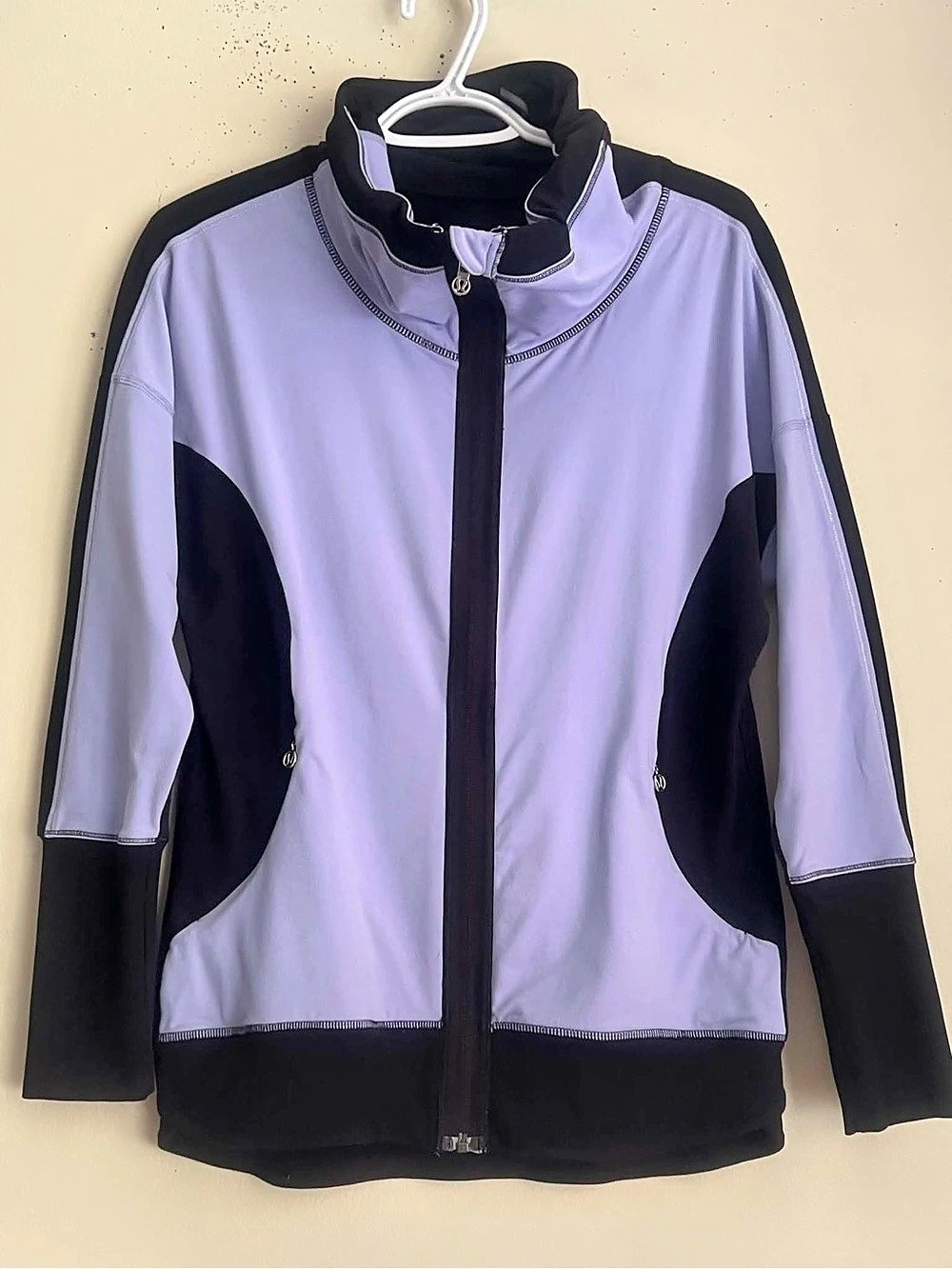 Lululemon Athletic Jacket Purple & Black Size 6
